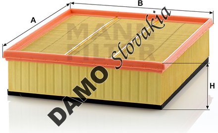 Vzduchový filter MANN FILTER C 32 338/1