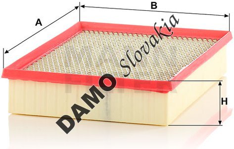 Vzduchový filter MANN FILTER C 33 017