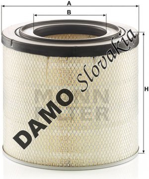 Vzduchový filter MANN FILTER C 33 018