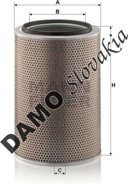 Vzduchový filter MANN FILTER C 33 1476