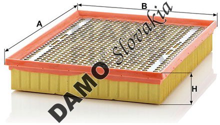 Vzduchový filter MANN FILTER C 33 189/1