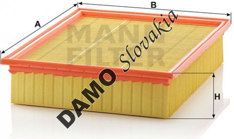 Vzduchový filter MANN FILTER C 33 256