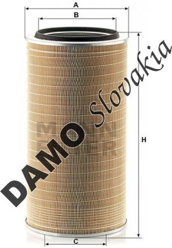 Vzduchový filter MANN FILTER C 33 920/6