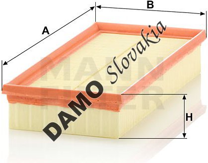 Vzduchový filter MANN FILTER C 34 101
