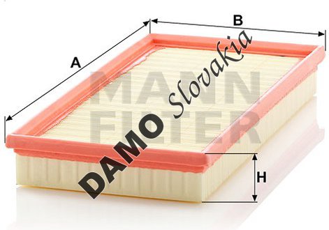 Vzduchový filter MANN FILTER C 34 110