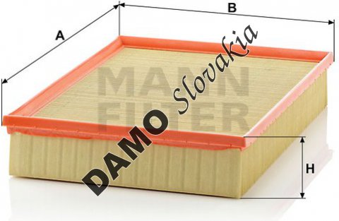Vzduchový filter MANN FILTER C 34 200