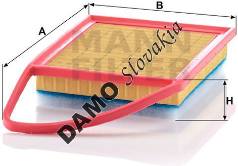 Vzduchový filter MANN FILTER C 3585