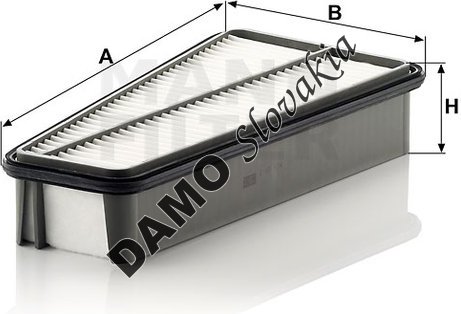 Vzduchový filter MANN FILTER C 35 004