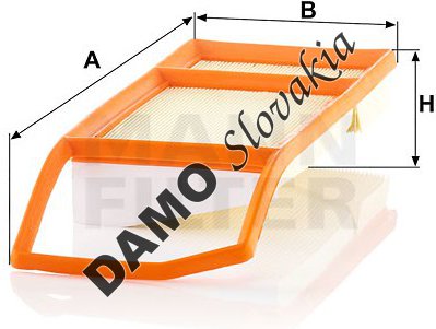 Vzduchový filter MANN FILTER C 35 010