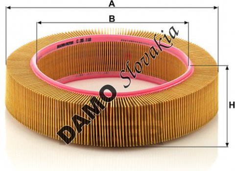 Vzduchový filter MANN FILTER C 35 118
