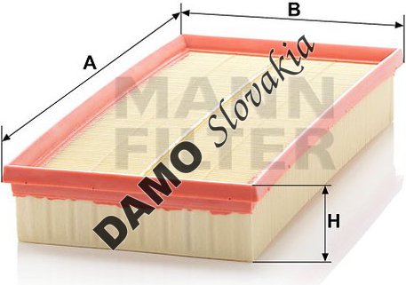 Vzduchový filter MANN FILTER C 35 126