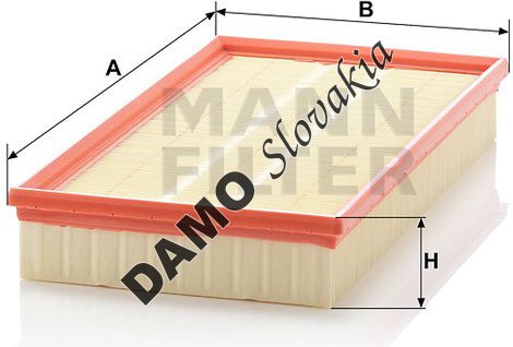 Vzduchový filter MANN FILTER C 35 148