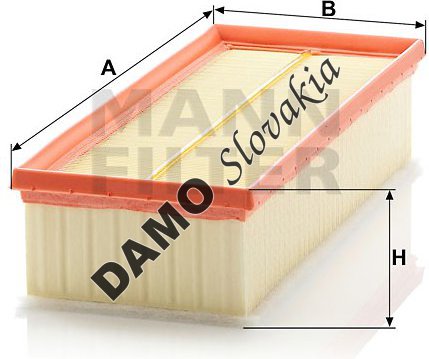 Vzduchový filter MANN FILTER C 35 154/1