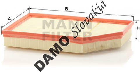 Vzduchový filter MANN FILTER C 35 177