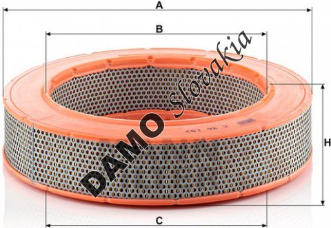 Vzduchový filter MANN FILTER C 36 157