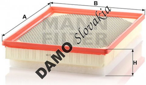 Vzduchový filter MANN FILTER C 36 172