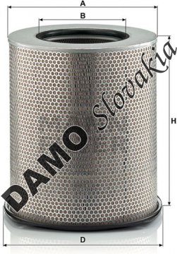 Vzduchový filter MANN FILTER C 36 1820