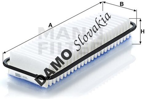 Vzduchový filter MANN FILTER C 3725