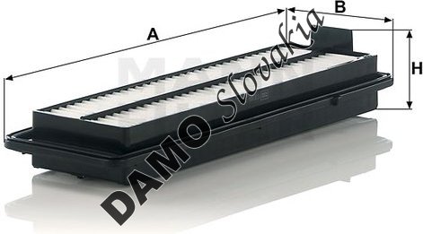 Vzduchový filter MANN FILTER C 37 005