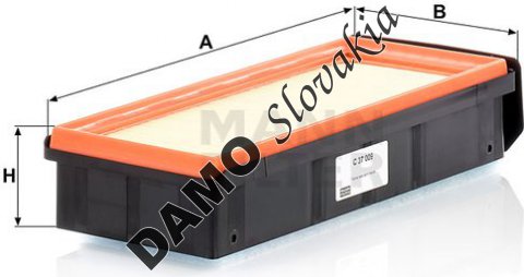 Vzduchový filter MANN FILTER C 37 009