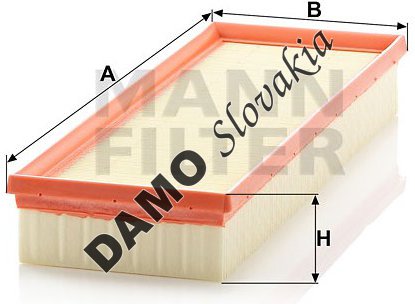 Vzduchový filter MANN FILTER C 37 100