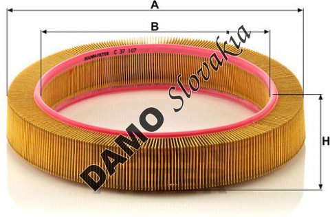 Vzduchový filter MANN FILTER C 37 107