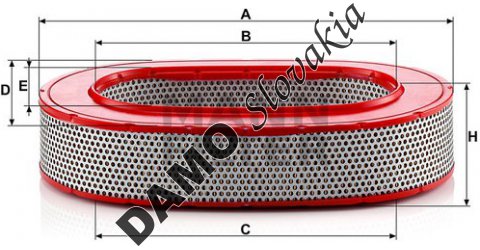 Vzduchový filter MANN FILTER C 37 145