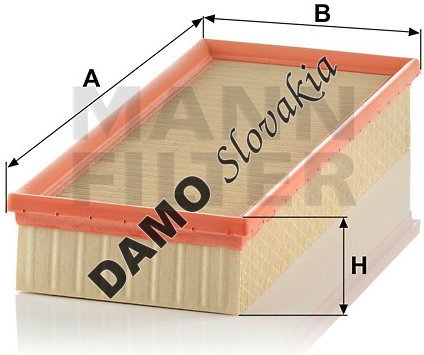 Vzduchový filter MANN FILTER C 37 157