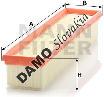 Vzduchový filter MANN FILTER C 3875/1