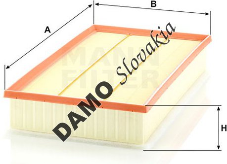 Vzduchový filter MANN FILTER C 38 003