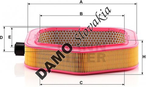 Vzduchový filter MANN FILTER C 40 193