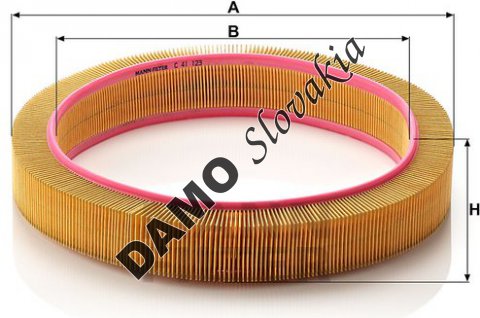 Vzduchový filter MANN FILTER C 41 123