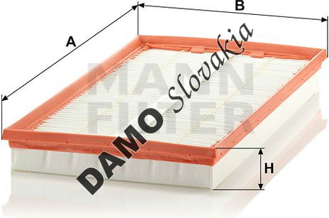 Vzduchový filter MANN FILTER C 4265