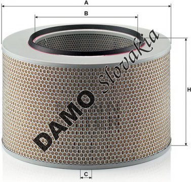 Vzduchový filter MANN FILTER C 42 1404