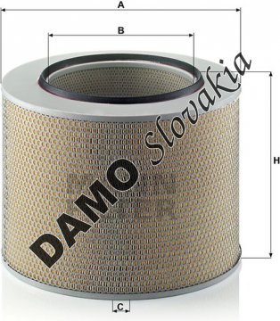 Vzduchový filter MANN FILTER C 42 1729