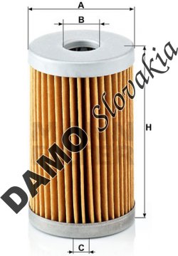Vzduchový filter MANN FILTER C 43