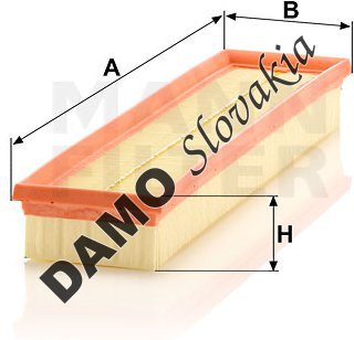 Vzduchový filter MANN FILTER C 4371/1