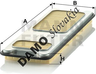 Vzduchový filter MANN FILTER C 4373