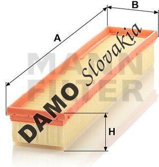 Vzduchový filter MANN FILTER C 4692