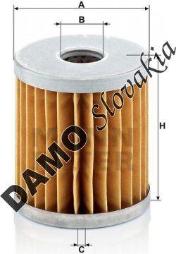 Vzduchový filter MANN FILTER C 66
