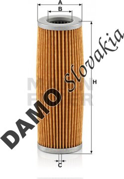 Vzduchový filter MANN FILTER C 69/1