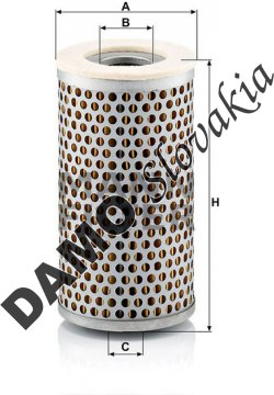 Vzduchový filter MANN FILTER C 711