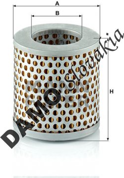 Vzduchový filter MANN FILTER C 711/1