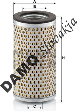 Vzduchový filter MANN FILTER C 713