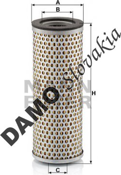 Vzduchový filter MANN FILTER C 718