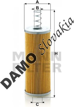 Vzduchový filter MANN FILTER C 718/1