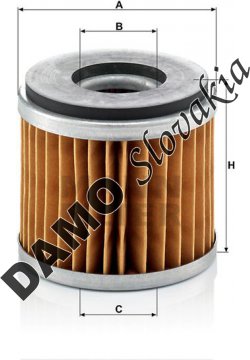 Vzduchový filter MANN FILTER C 78/2