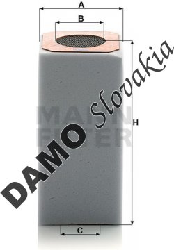 Vzduchový filter MANN FILTER C 8004/1