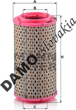Vzduchový filter MANN FILTER C 816/2