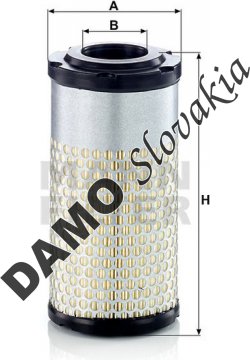 Vzduchový filter MANN FILTER C 9002